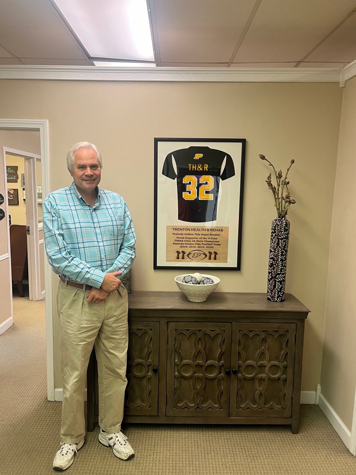 Customized Gleason Bulldog Jersey Frames