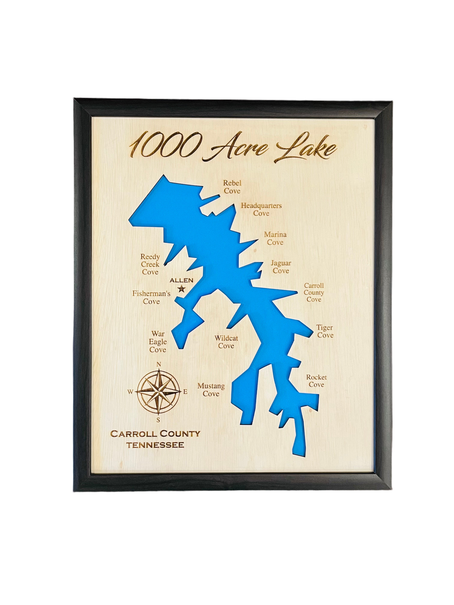 Customized Lake/River/Beach Maps