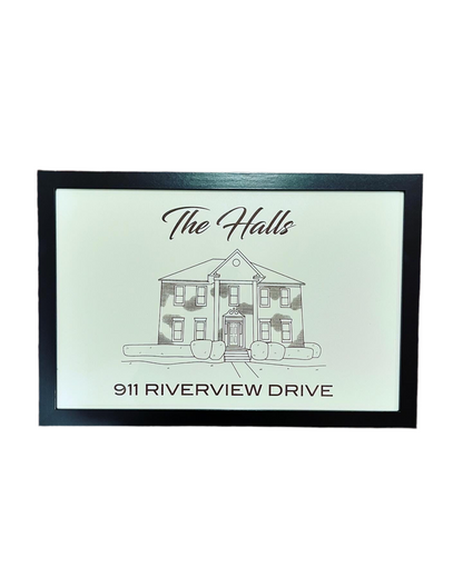 Customized House and Residence Signs