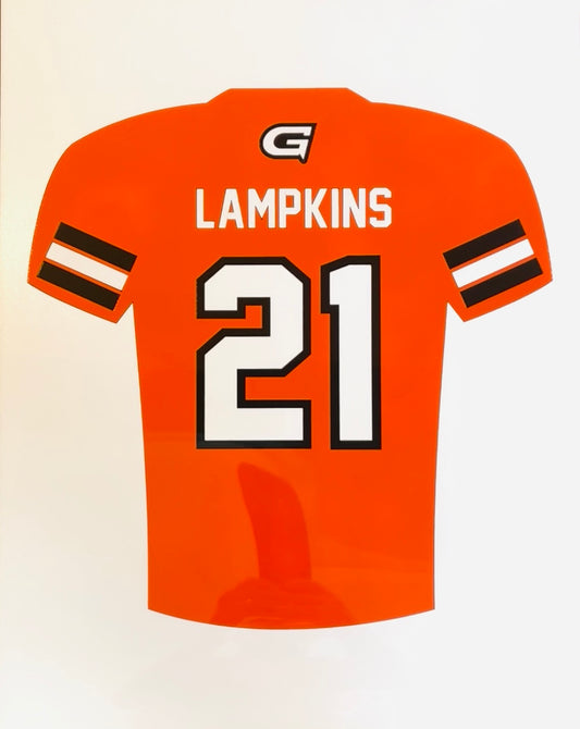 Customized Gleason Bulldog Jersey Frames