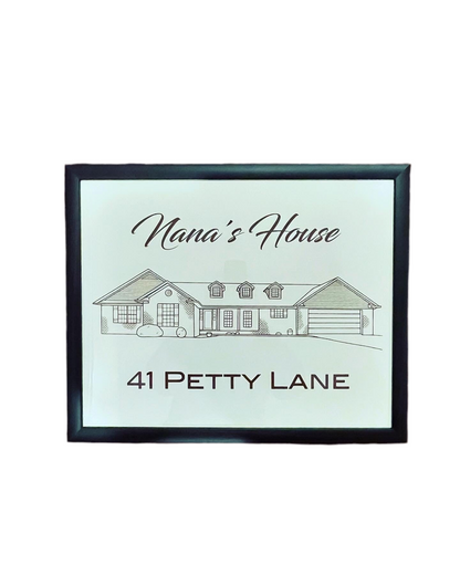 Customized House and Residence Signs