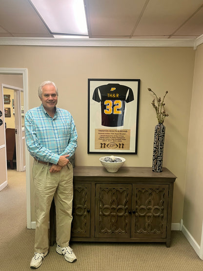 Customized McNairy Central Football Jersey Frames