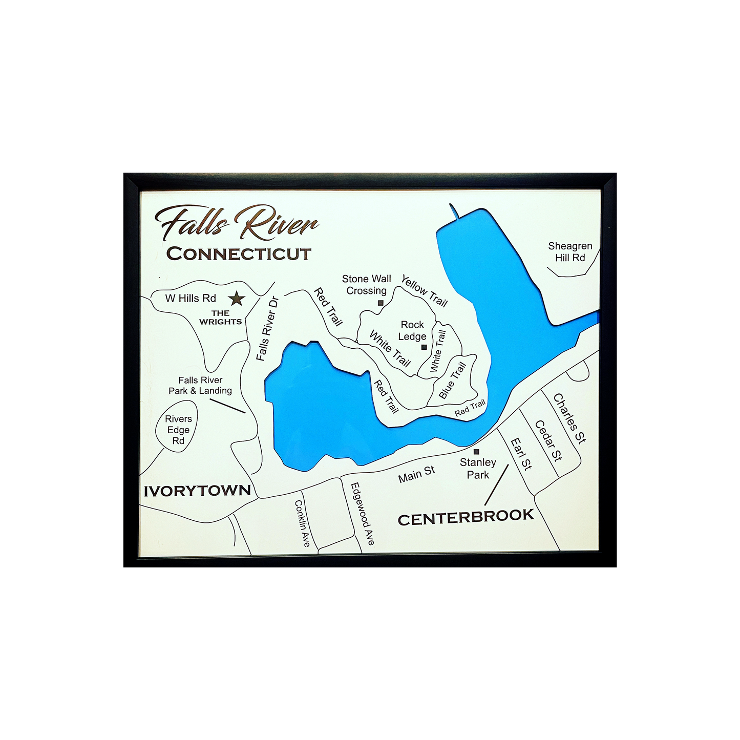 Customized Lake/River/Beach Maps