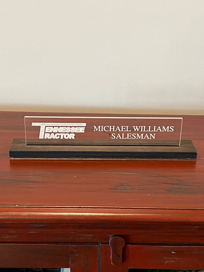 Custom Acrylic Nameplates