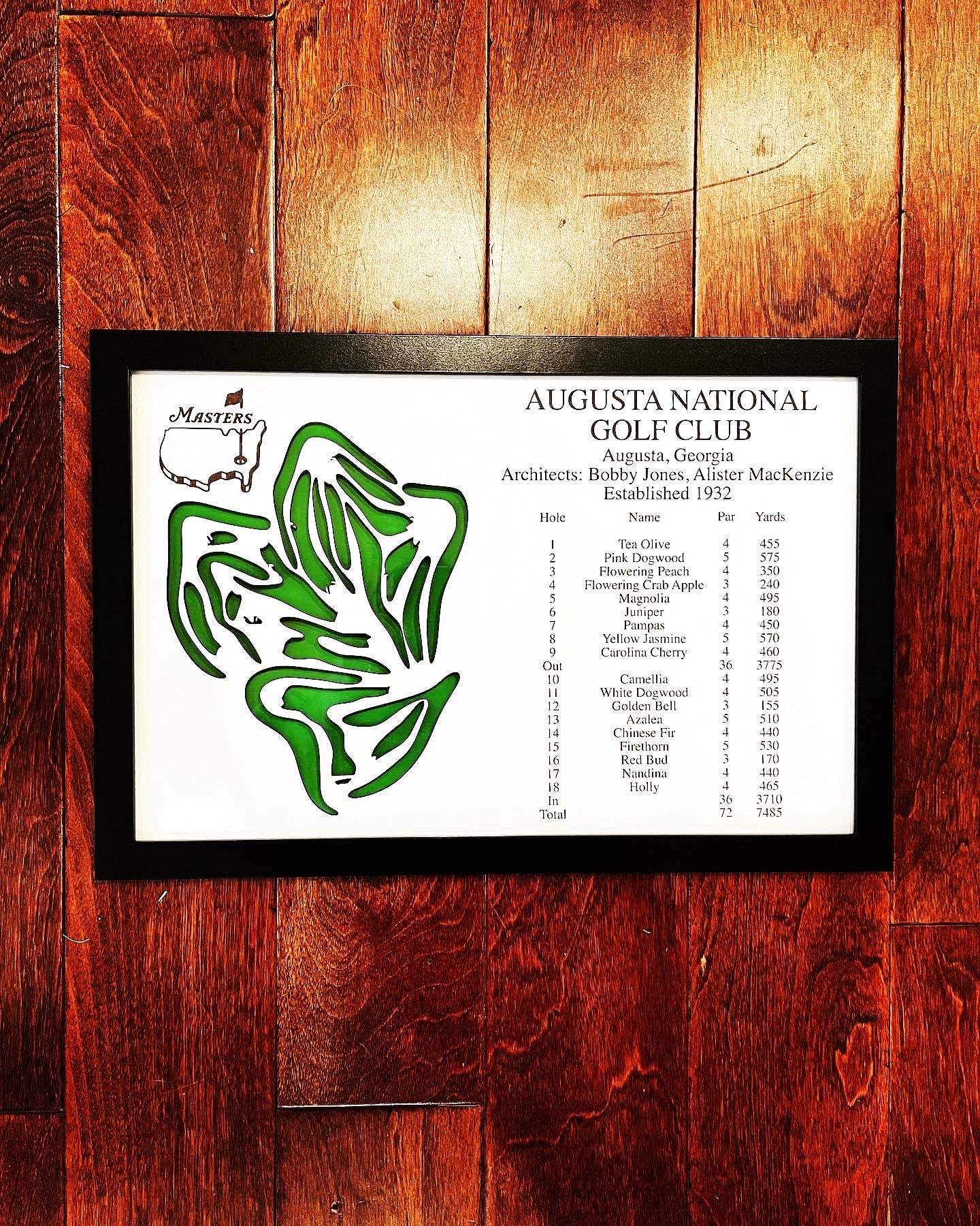 Custom Golf Course Maps